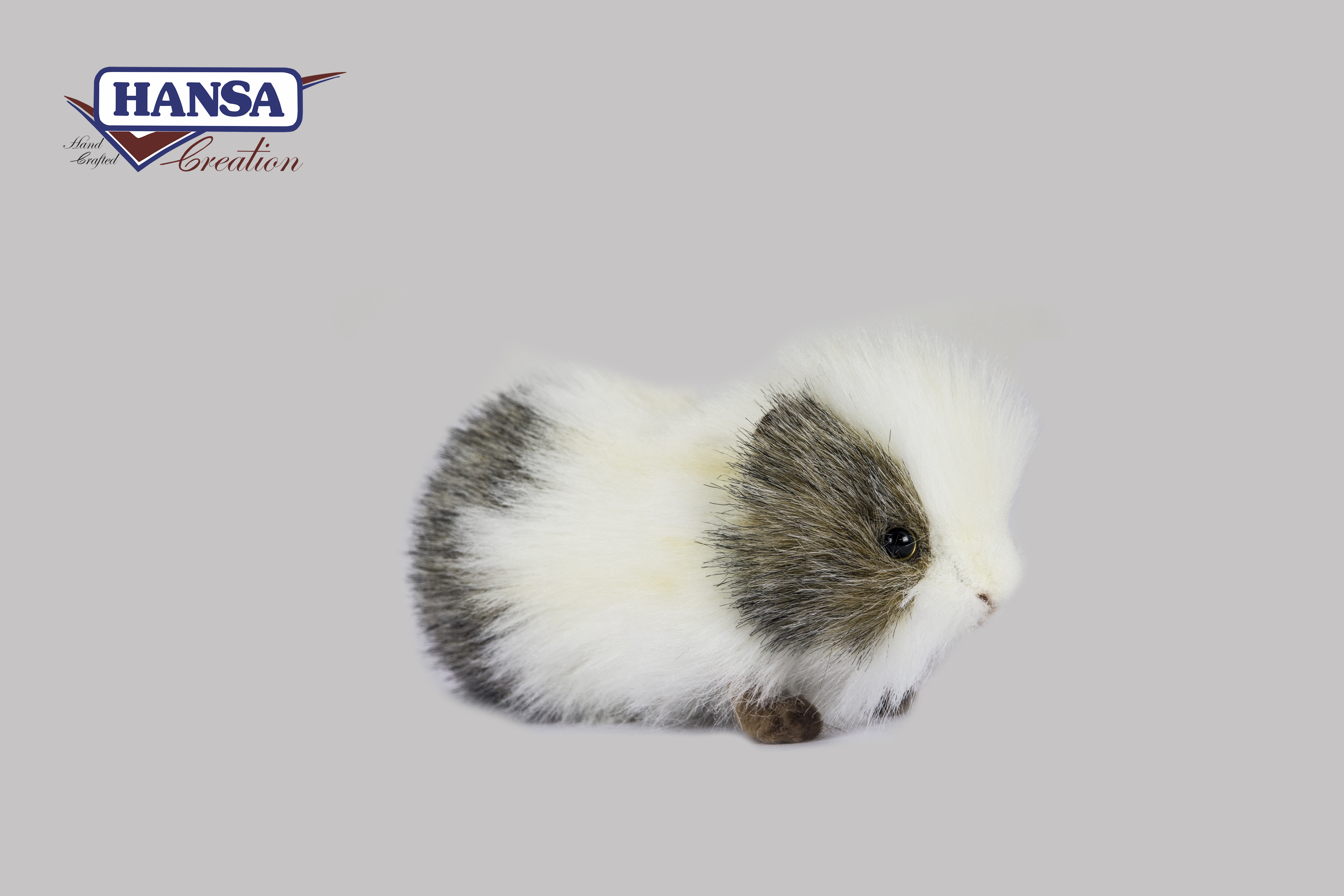 4392 Guinea Pig Gray/White 20 cm.L