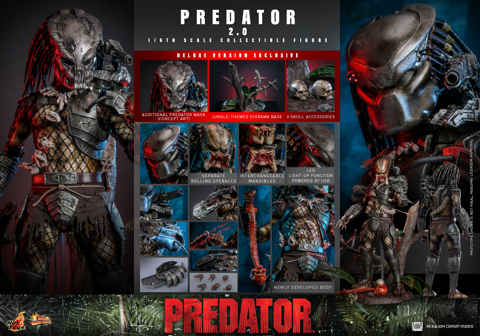[สั่งจอง] Hot Toys 1/6 : Predator (2.0)