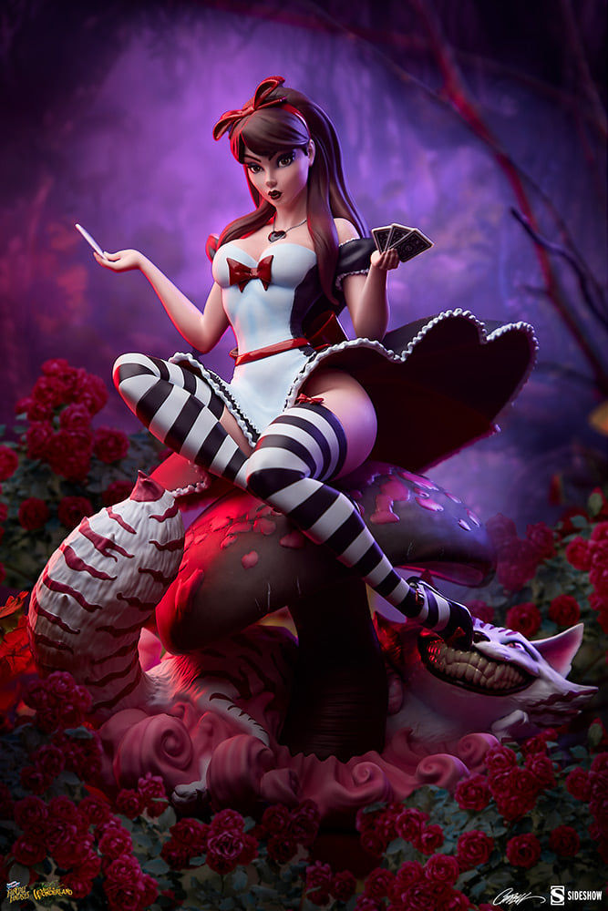 [สั่งจอง]Sideshow 2005062 : J·Scott Campbell Series - Alice in Wonderland