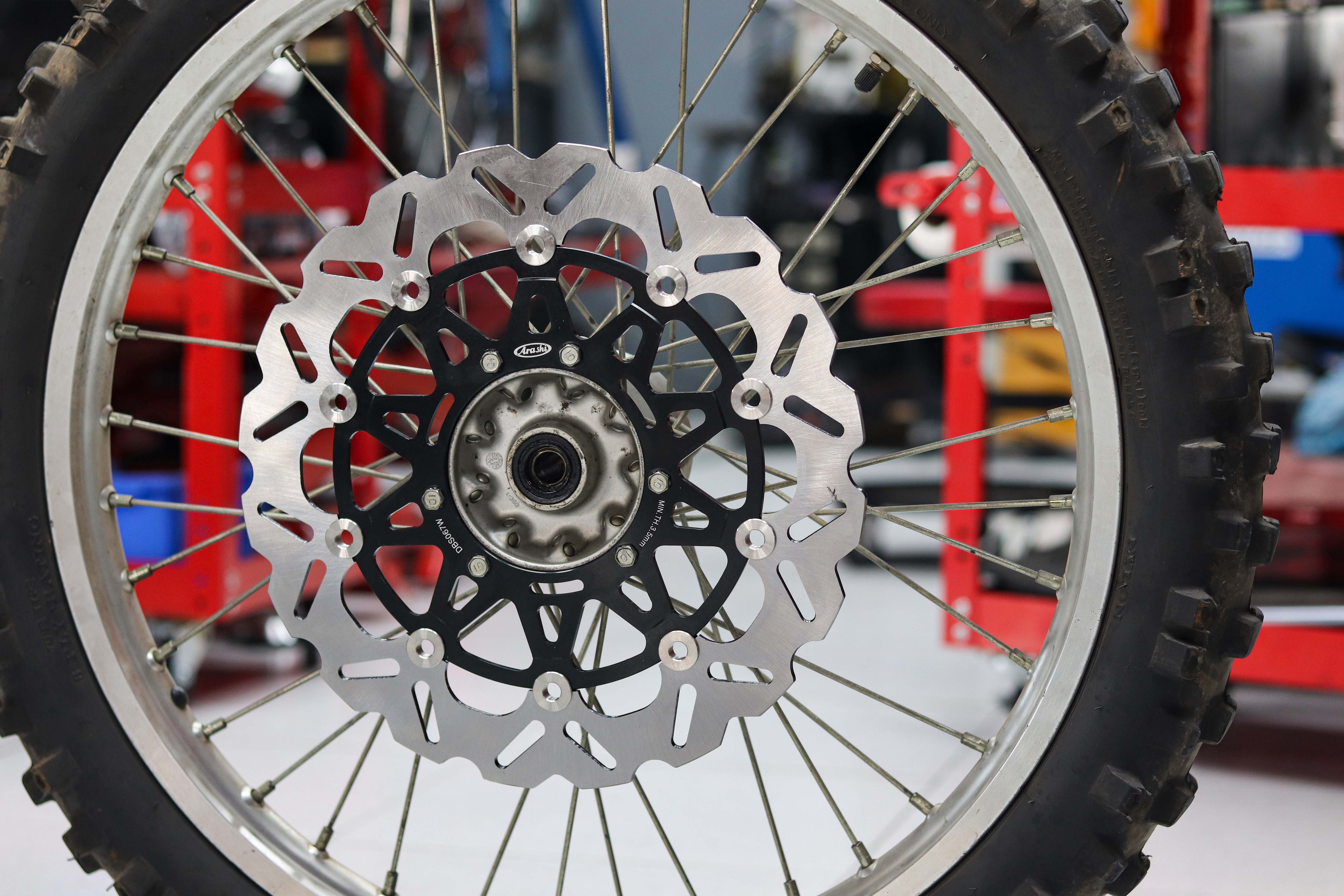 จานดิสเบรค Arashi 320mm CRF250/300L/M/Rally - สีดำ