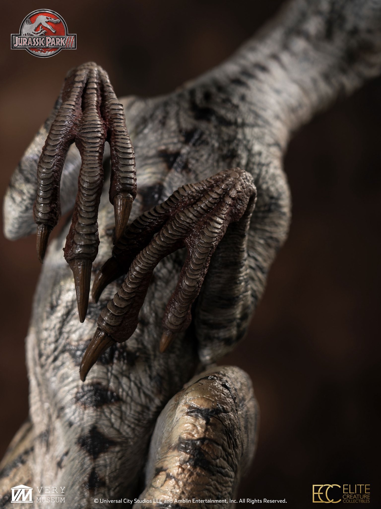 [สั่งจอง] ECC : Female Velociraptor "White Queen" Maquette (JP3)