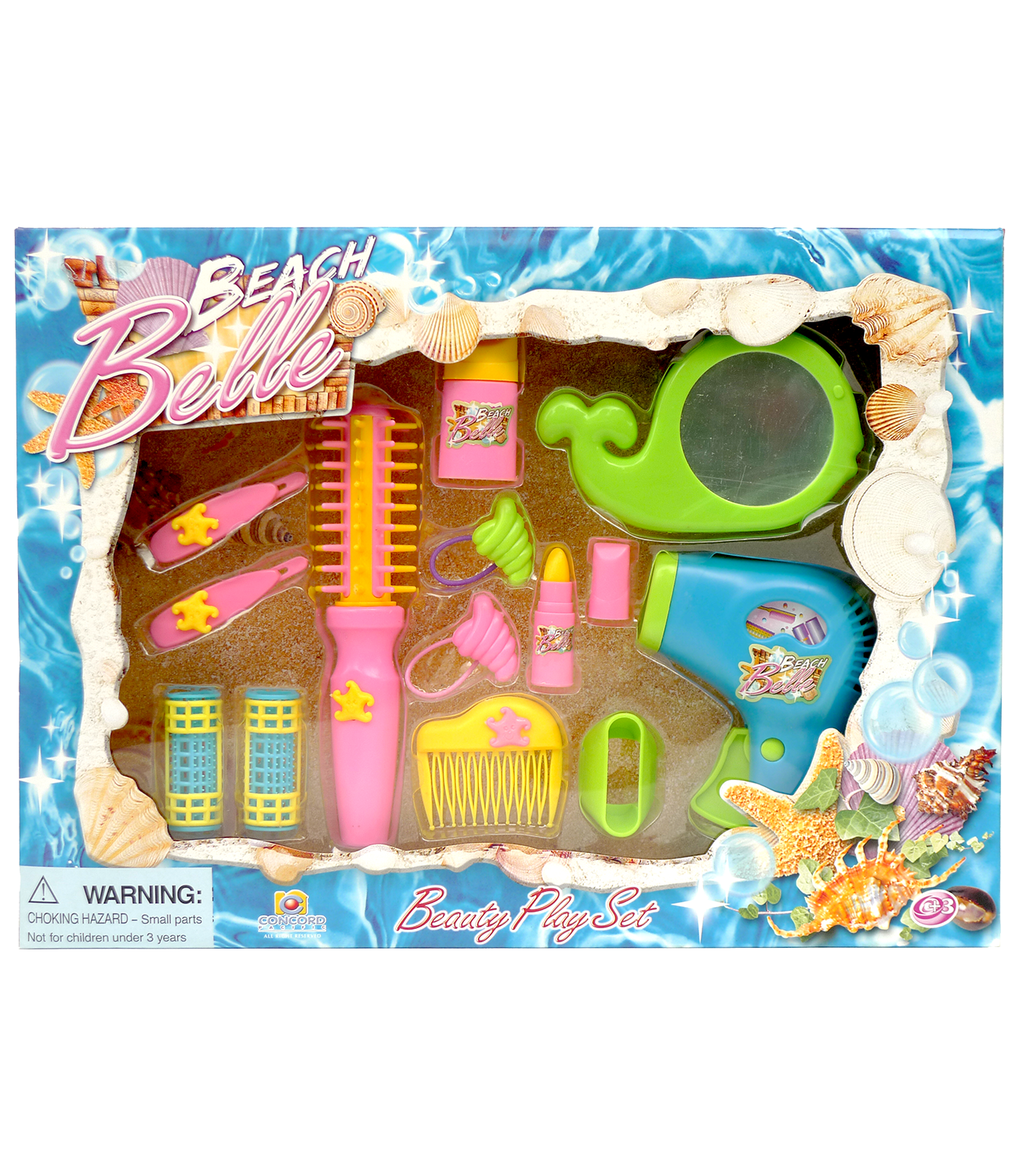 ชุดแต่งหน้าทำผม Beach Bette เป็นการเล่นเสริมจินตนาการอย่างยอดเยี่ยม ของเล่นเสริมพัฒนาการ, ของเล่น