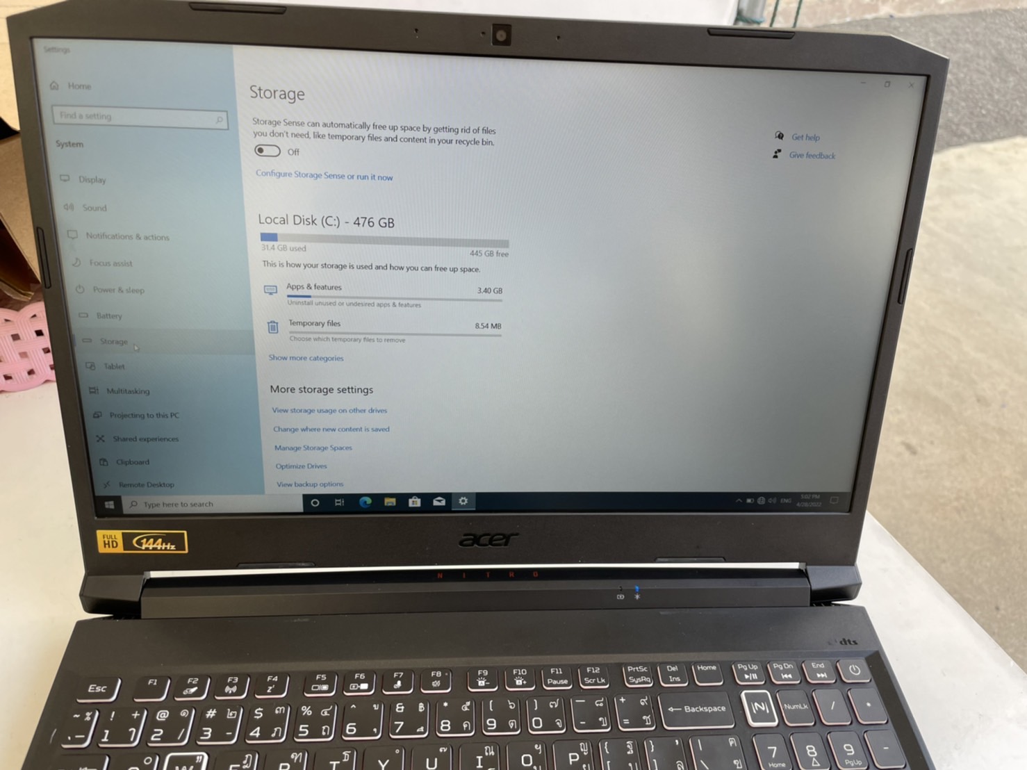 ACER NITRO 5 AN515-45-R61J