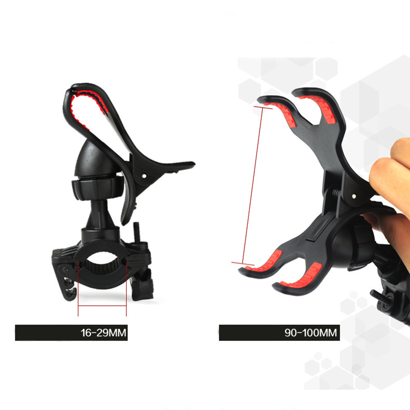 🔥Sale ลดราคา🔥 ที่หนีบมือถือ ติดจักรยาน ปรับหมุนได้ 360 องศา ปรับระดับการยึดจับได้ แข็งแรง ทนต่อการใช้งาน