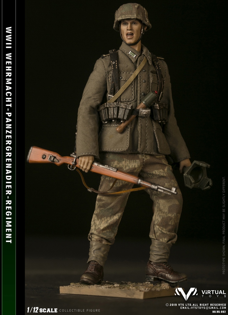 [สั่งจอง]VTS TOYS VG001 1/12 POCKET ELITE SERIES WWII German Army - Panzergrgrenadier