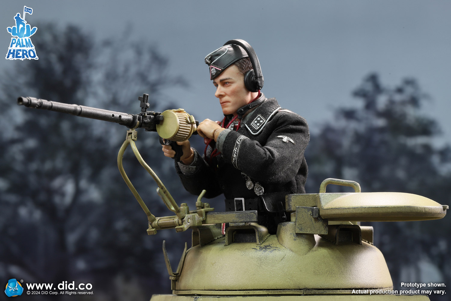 [สั่งจอง] DID 1/12 : Palm Hero Series-Panther Tank Diorama