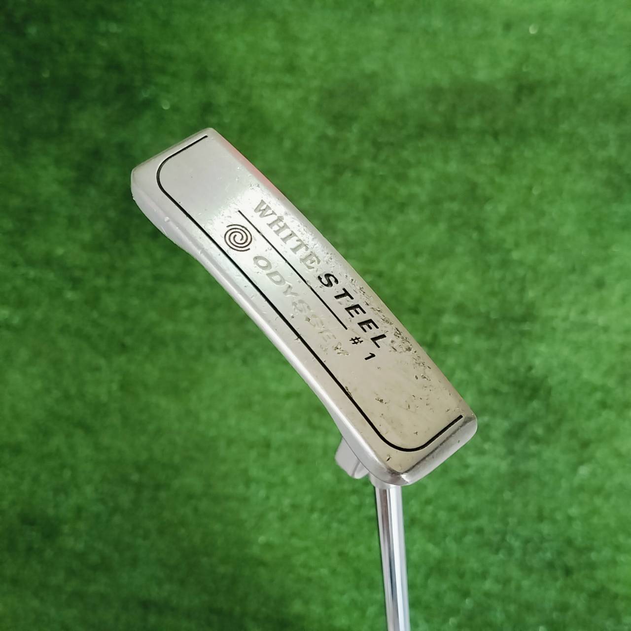 ** ลดพิเศษ ** PUTTER ODYSSEY WHITE STEEL #1 ความยาว 34นิ้ว กริพ IOMIC อย่างดี ไม้กอล์ฟพรีเมี่ยมมือสอง ของแท้ By NakaraLuxurious