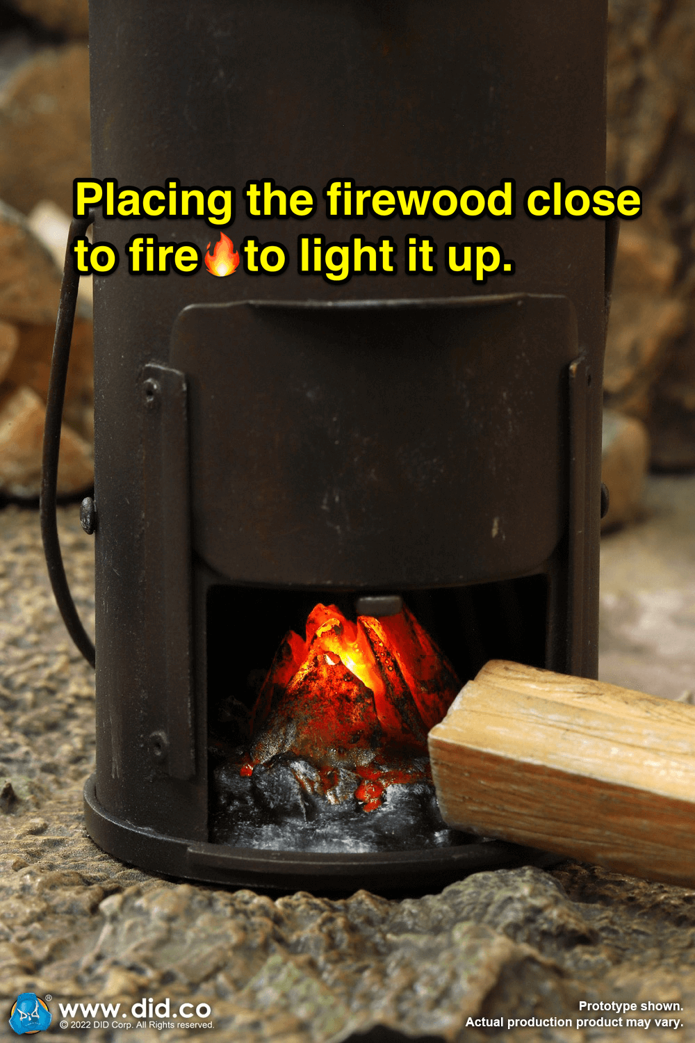 [สั่งจอง]DID 1/6 E60067 : WWII Stove Diorama Set