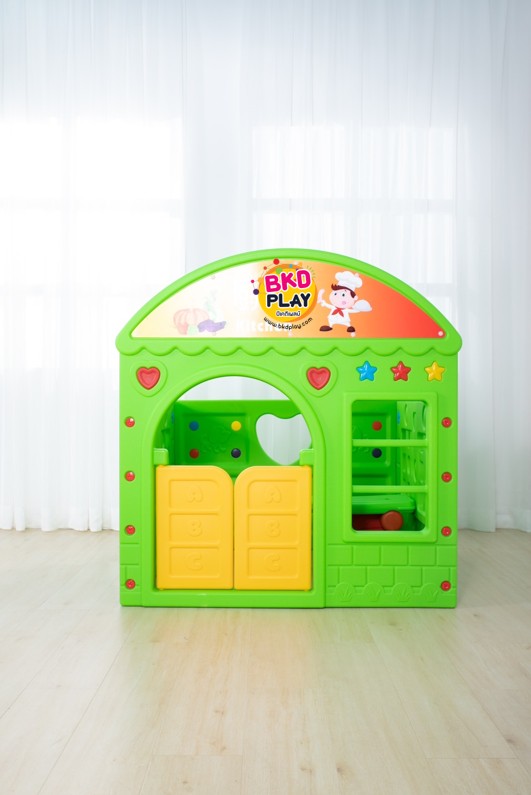 มุมเสริมสวยพลาสติก ,บ้านของเล่น "Beauty Salon", บ้านพลาสติก , ของเล่นเด็ก มุมเด็ก , มุมเด็กจำลอง Kids Zone