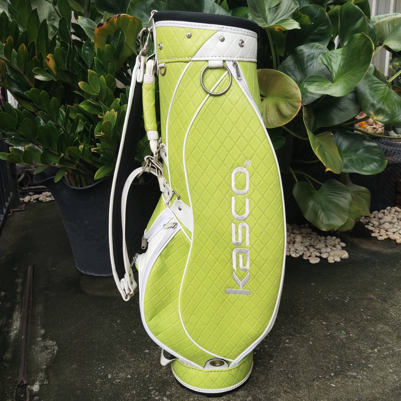 ถุงกอล์ฟ KASCO มือสอง ของแท้ สวยพรีเมี่ยม วัสดุสุดหรูหราสภาพสวย