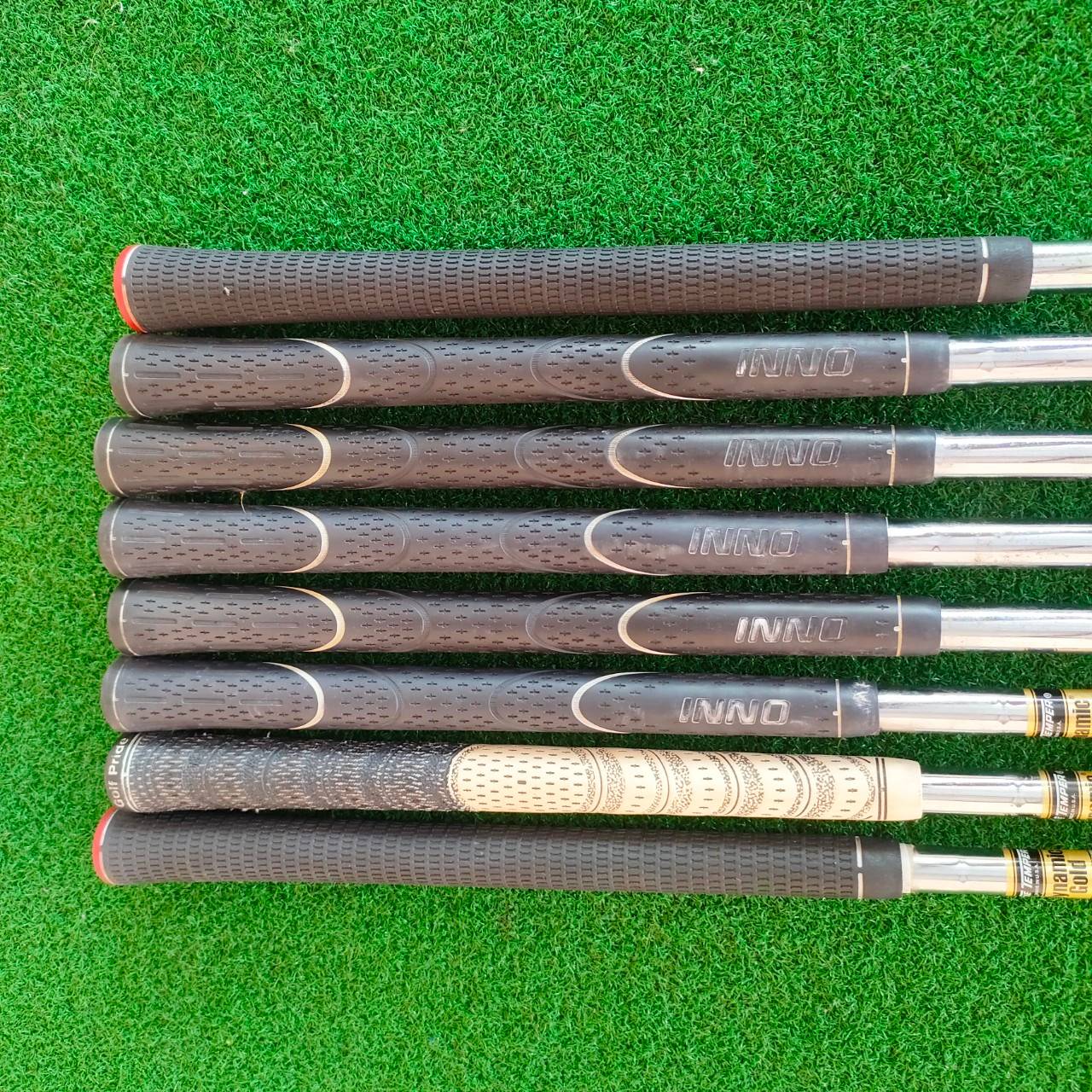 ชุดเหล็ก TAYLORMADE R9 มีเหล็ก 4-9 PW SW ก้าน DYNAMIC GOLD FLEX R300 สวยๆจ้า