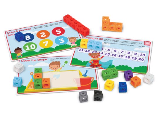 ชุดเตรียมความพร้อมทักษะพื้นฐานคณิตศาสตร์ลูกบาศก์แสนสนุก ของเล่นเสริมพัฒนาการ, สื่อการสอนเด็กอนุบาล ,ของเล่นเสริมพัฒนาการ พร้อมส่ง