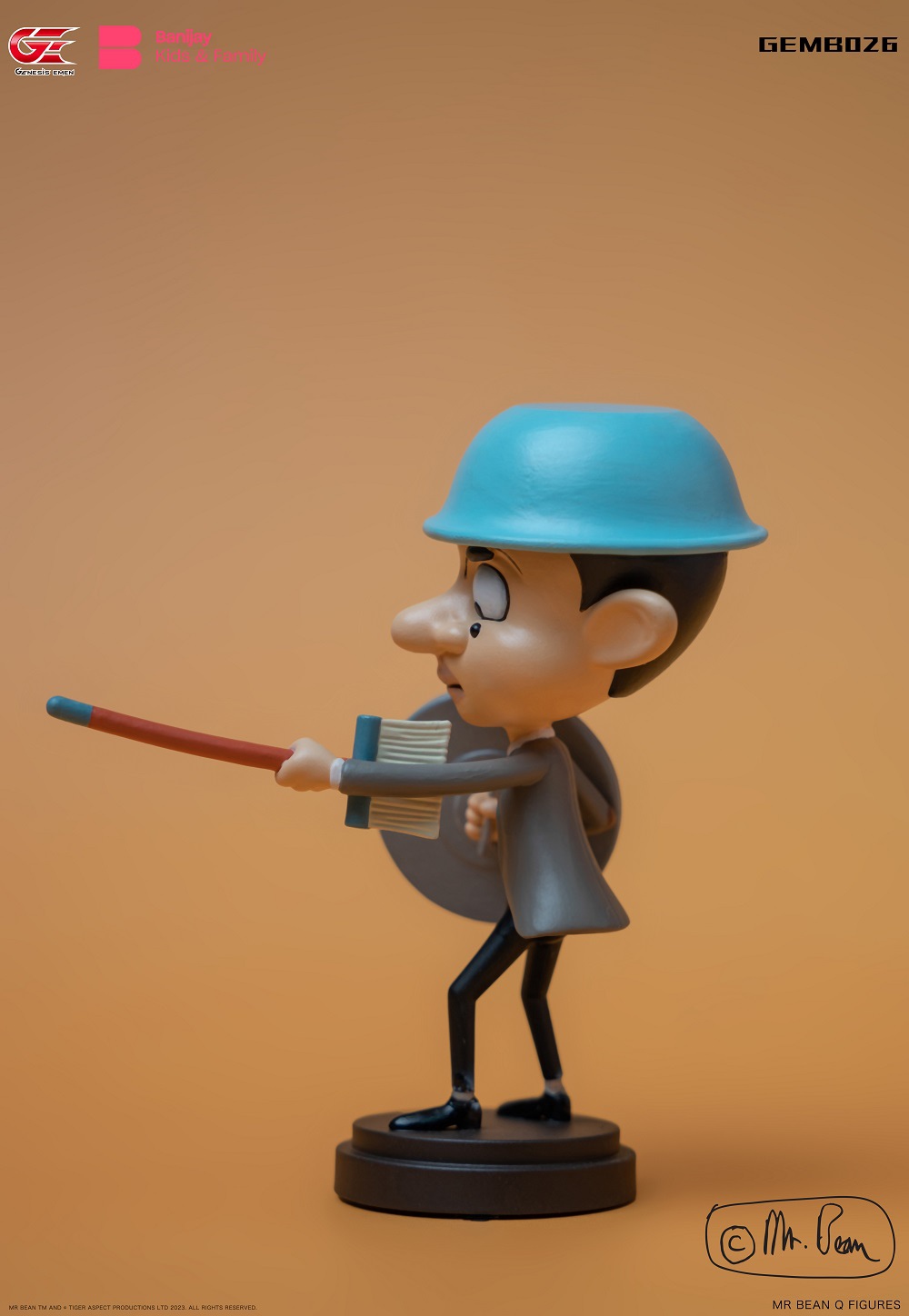 [สั่งจอง] Genesis Emen : Mr.Bean Q (เซต 6 ตัว สูง10ซม.)