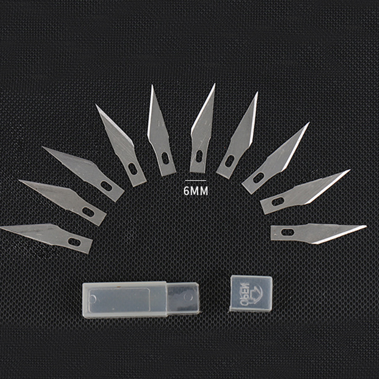 อะไหล่สินค้า ใบมีดคัตเตอร์แกะสลักแพ็ค10ใบ / ใบมีดโกนหนวดแพ็ค10ใบ