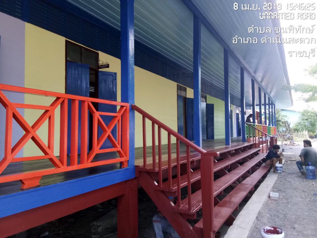 งานซ่อมอาคารเรียน ร.ร บ้านดอนฟักทอง