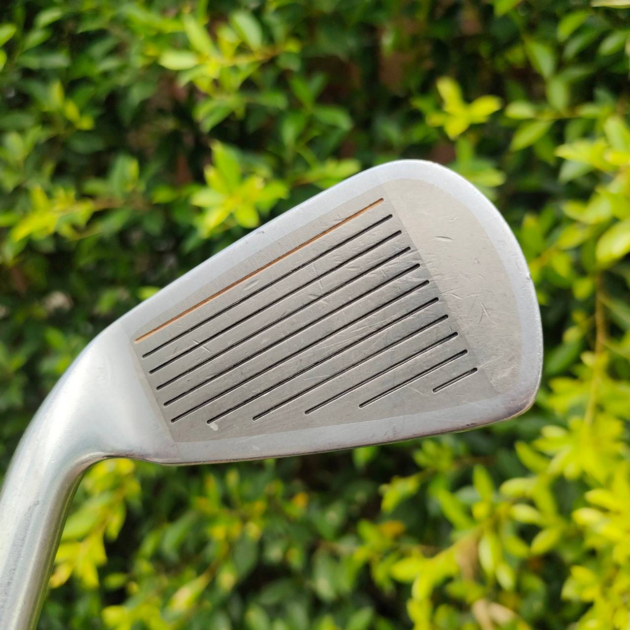 เหล็ก 3 MARUMAN TITUSX-1 FORGED ก้าน THE PARS FLEX R หน้าเด้ง มีแผ่นหน้าเด้งอยู่ที่หน้าไม้เลยครับ ตีง่ายเท่าไฮบริดเลย และตีไกลมากๆ และที่สำคัญสปินดีกว่าหัวไม้มากๆ