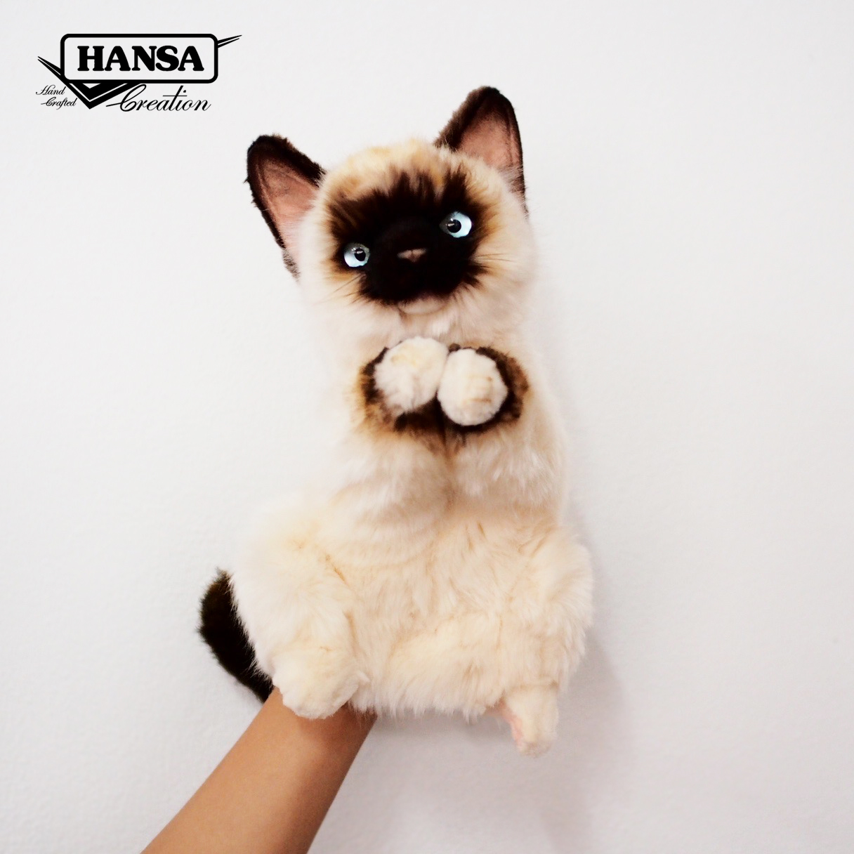 8228 Rag Doll Kitten Puppet 30 cm.H