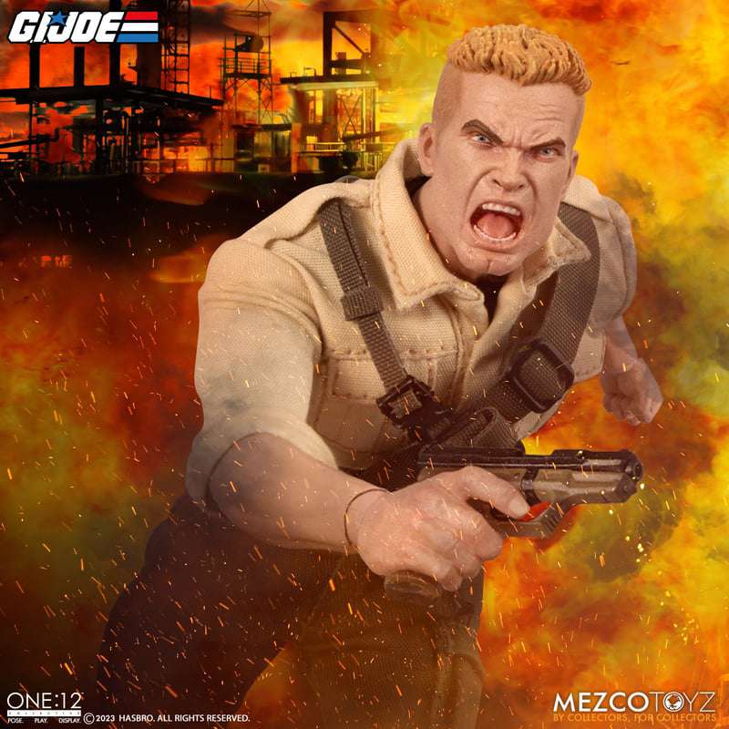 [สั่งจอง]Mezco toyz One:12 Collective G.I.Joe - Luke Deluxe Edition