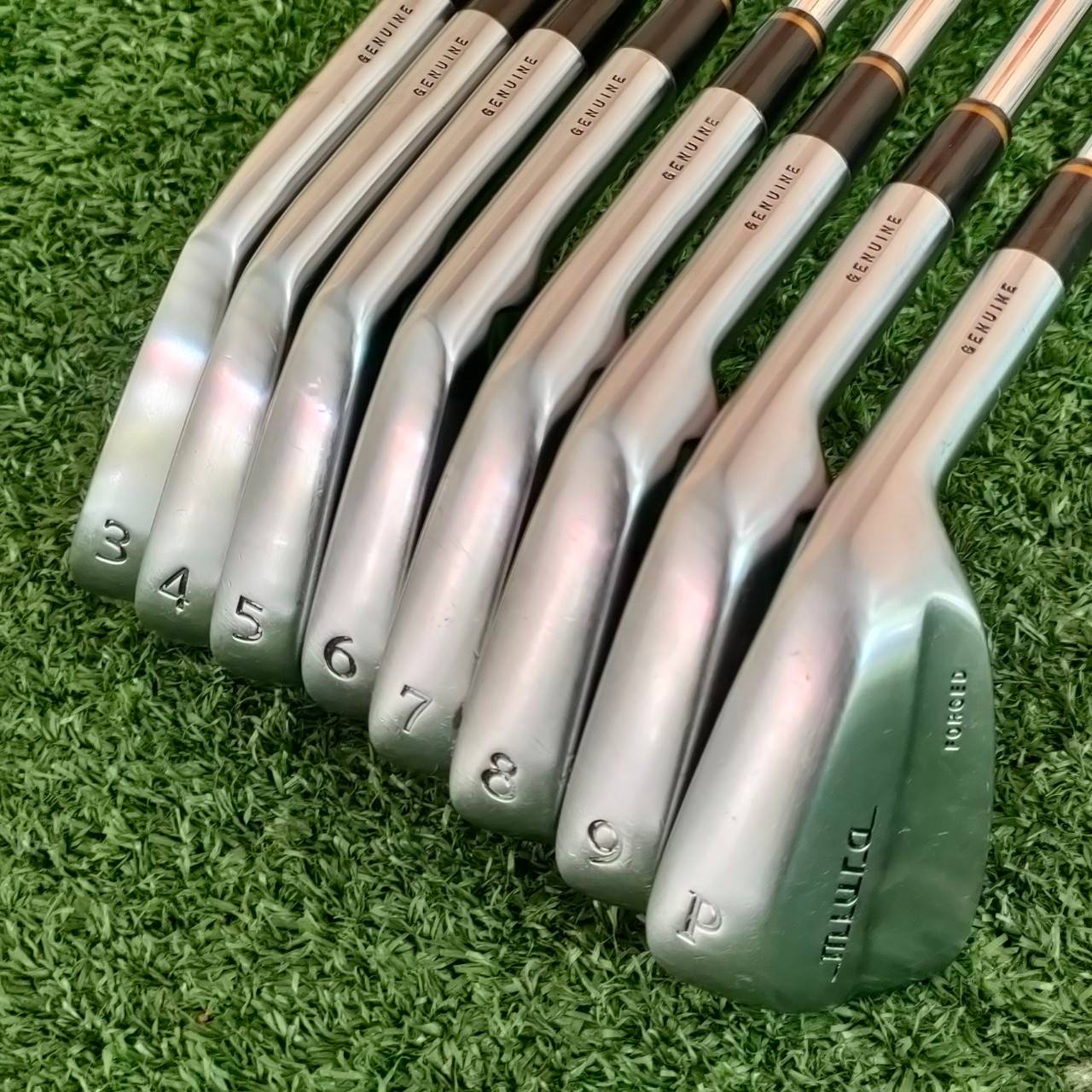 ชุดเหล็ก RARE** Miura Genuine Forged Miura Tournament Blade Irons วัสดุ FORGED PREMIUM JAPAN มีเหล็ก 3 - 9 เเละ PW ก้าน True Temper TX -TOUR FLEX R ไม้กอล์ฟมือสอง ของแท้ BY NakaraLuxurious