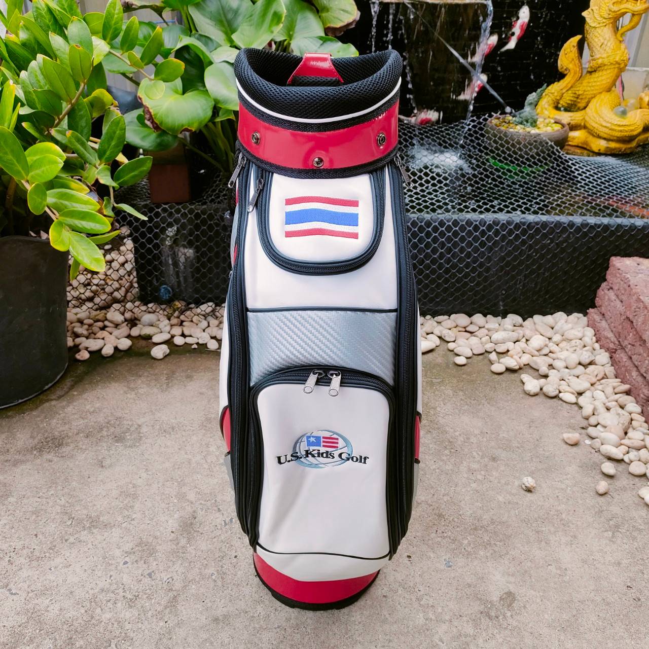 ถุงกอล์ฟเด็ก U.S.KIDS GOLF TOUR SERIES ขนาดไชส์ของถุง ปากถุง 7 นิ้ว ความสูงของถุงกอล์ฟ 31.5 นิ้ว ถุงกอล์ฟที่ดีที่สุด สำหรับเยาชน ถุง TOUR ถุงกอล์ฟพรีเมี่ยมมือหนึ่ง ของแท้ By NakaraLuxurious