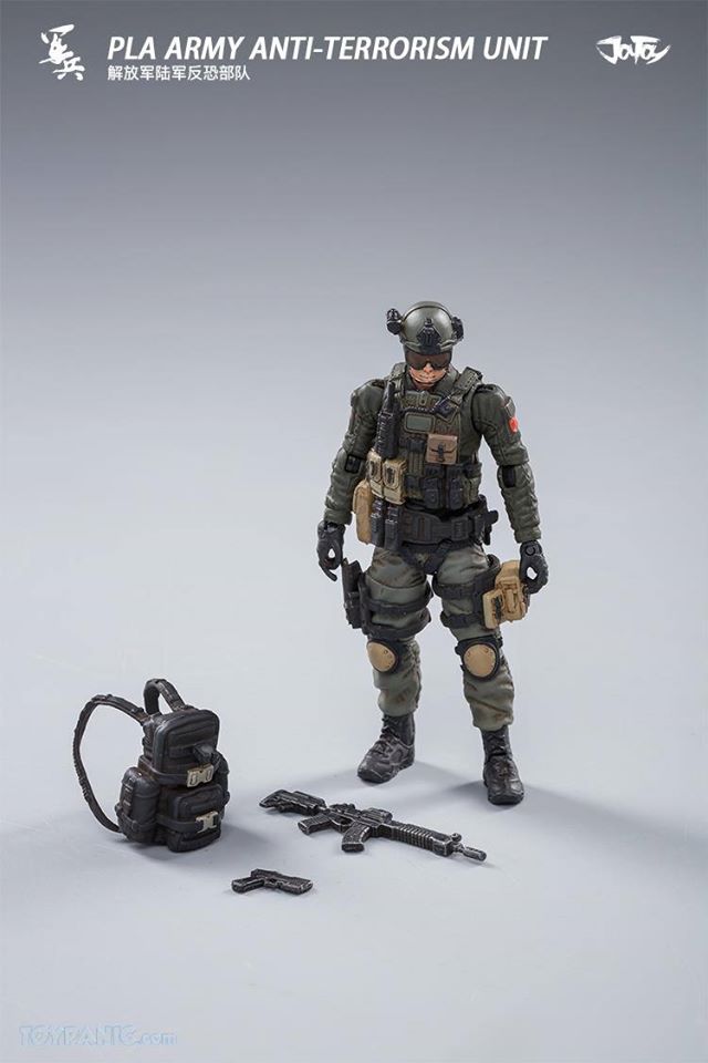 [สั่งจอง]JOYTOY 81911041 1/18 PLA army counter terrorism unit