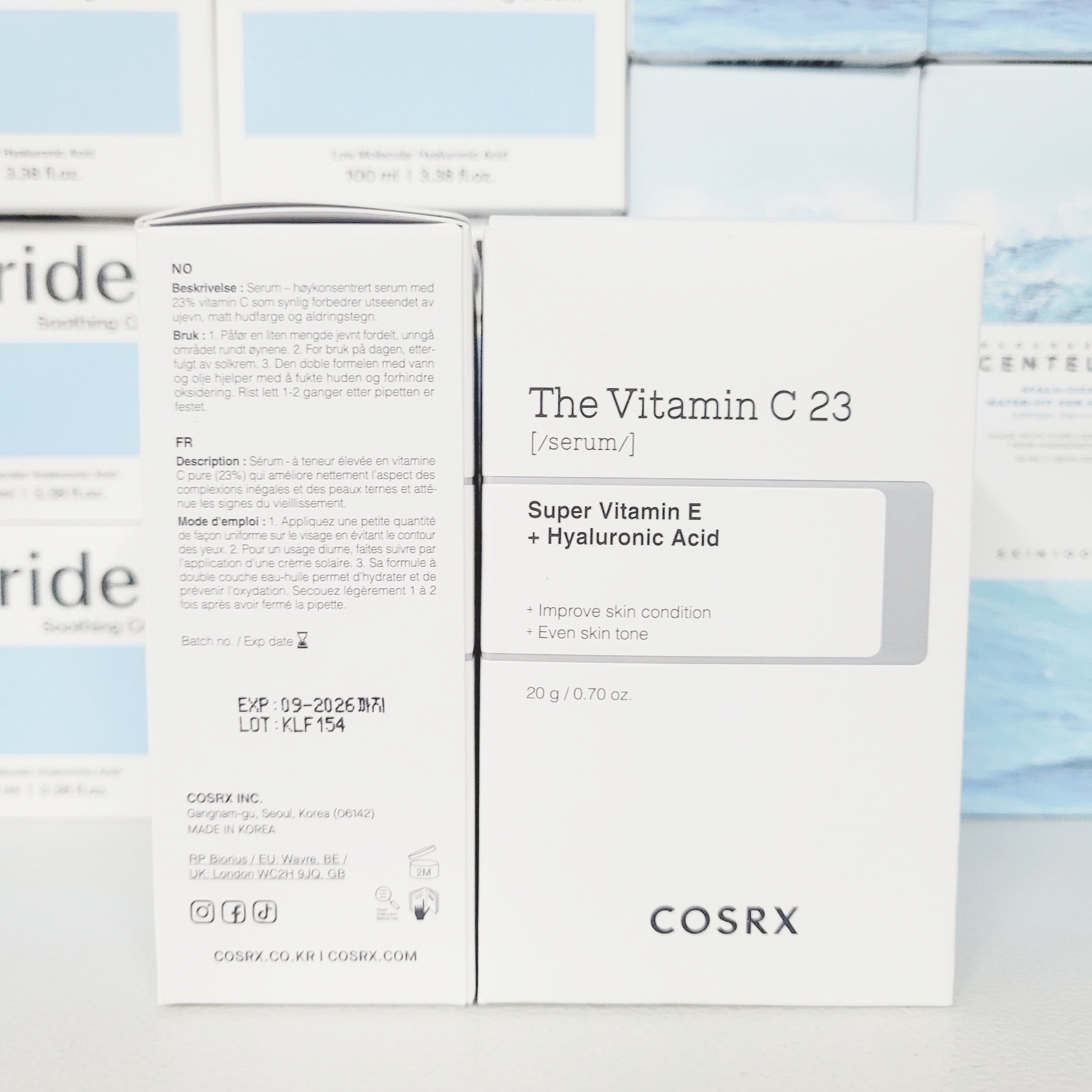 COSRX The Vitamin C 23 Serum 20g เซรั่มวิตามินซีบริสุทธิ์ 23% ลดรอยดำและรอยตำหนิ