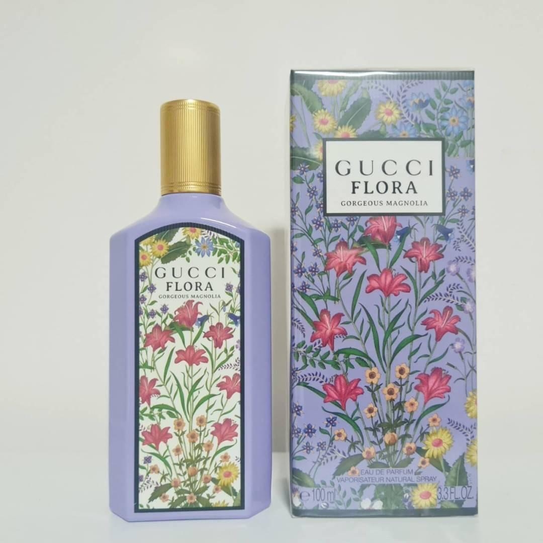 Gucci Flora Gorgeous Magnolia EDP 100ml กล่องซีล น้ำหอม