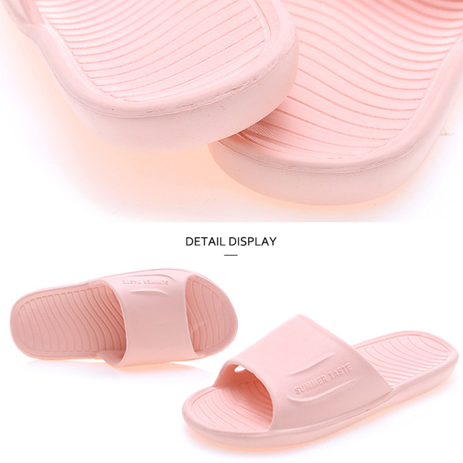 🔥Sale ลดราคา🔥 รองเท้าแตะ แบบสวม รุ่น Summer Taste ใส่ในบ้าน ใส่ในห้องน้ำ ใส่ไปข้างนอก น้ำหนักเบา นุ่ม สบายเท้า พื้นยางกันลื่น