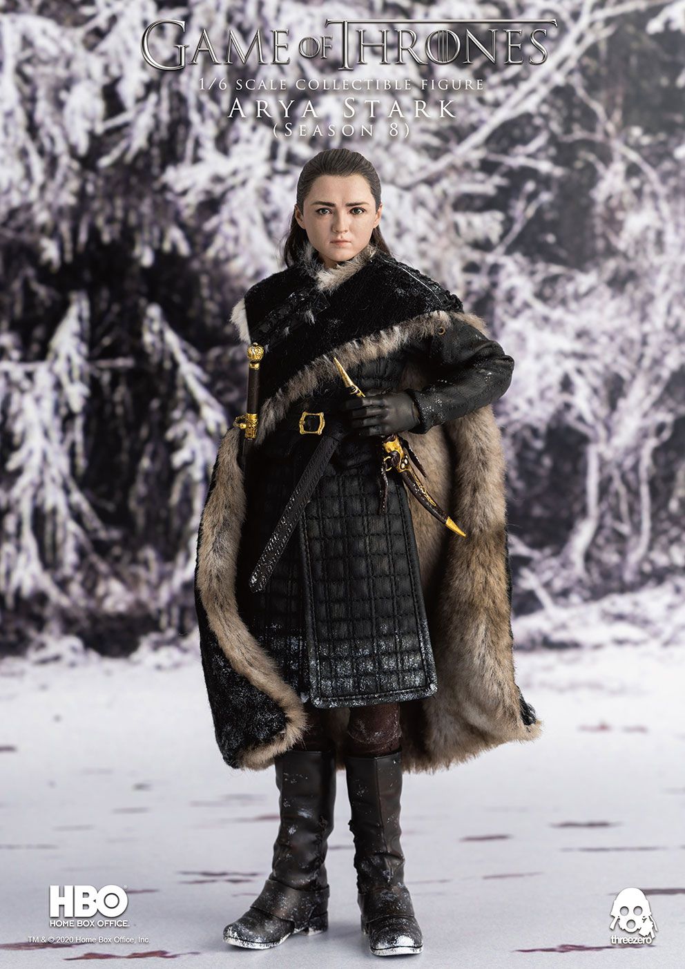 [สั่งจอง]ThreeZero 3Z0143 1/6 Game of thrones : Arya Stark