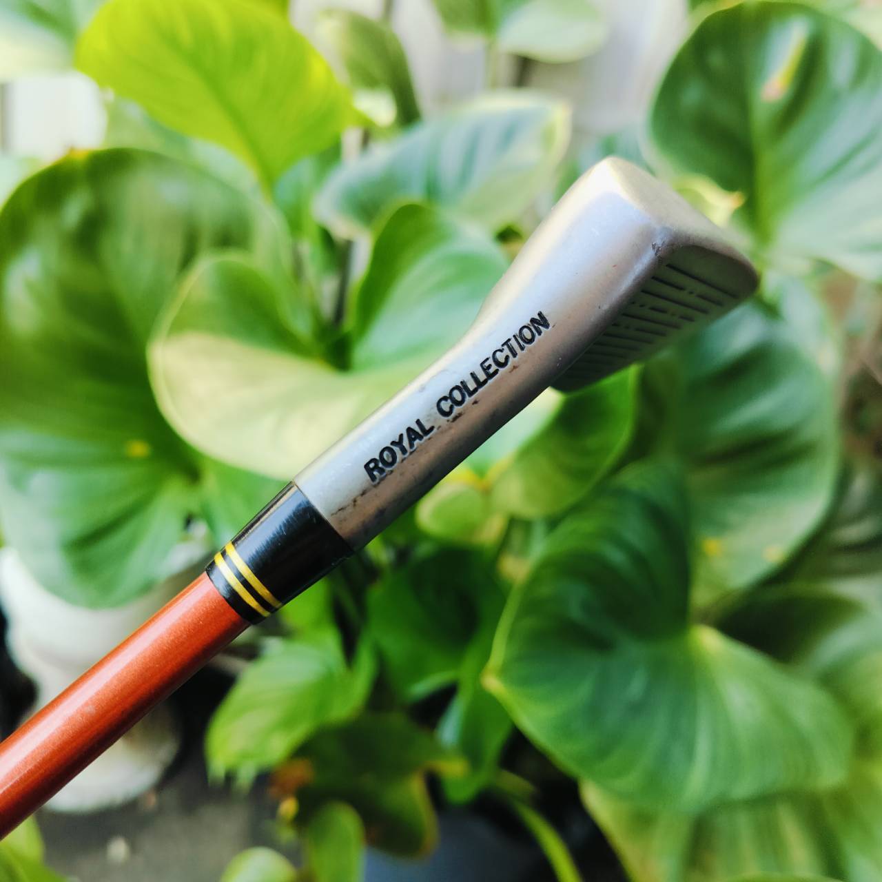 เหล็ก 2 ** หายากมาก ** ROYAL COLLECTION SUPER CV Ti-101 {19} วัสดุไทเทเนี่ยม ภาพในกลวง มี CAVITY ด้านใน เป็นไม้พรีเมี่ยมญี่ปุ่น คุณภาพสูงมาก ไม้กอล์ฟพรีเมี่ยมมือสอง ของแท้ By NakaraLuxurious