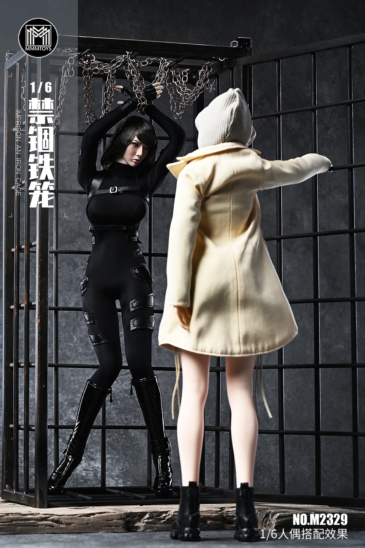 [สั่งจอง] MMMTOYS M2329 1/6 : Imprison an iron cage