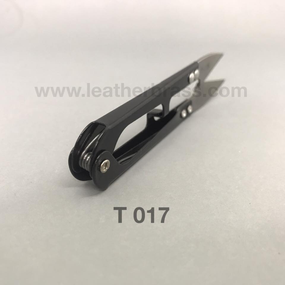 T017 กรรไกรตัดด้าย คละสี อุปกรณ์งาน DIY อุปกรณ์เครื่องหนัง leatherbrass**ราคาต่อชิ้น**