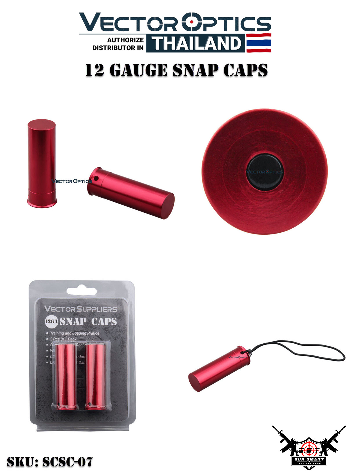 12 GAUGE SNAP CAPS