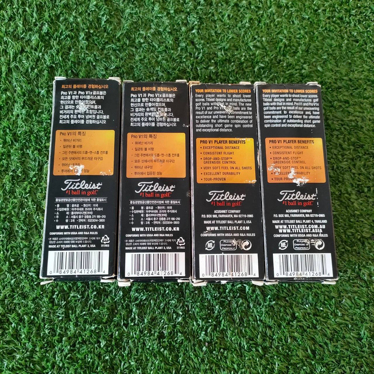 **ราคาต่อโหล ได้ทั้งหมด** ลูกกอล์ฟ TITLELIST PROV1 มาพร้อมกล่อง **ขายเป็นมือสอง** เพราะใช้งานบางลูก เอาไปซ้อมพัตต์นิดหน่อย สภาพ 98% มือสอง ของแท้ BY NakaraLuxurious