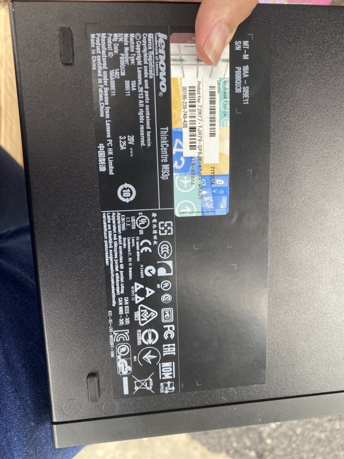 Lenovo Thinkcentre M93p