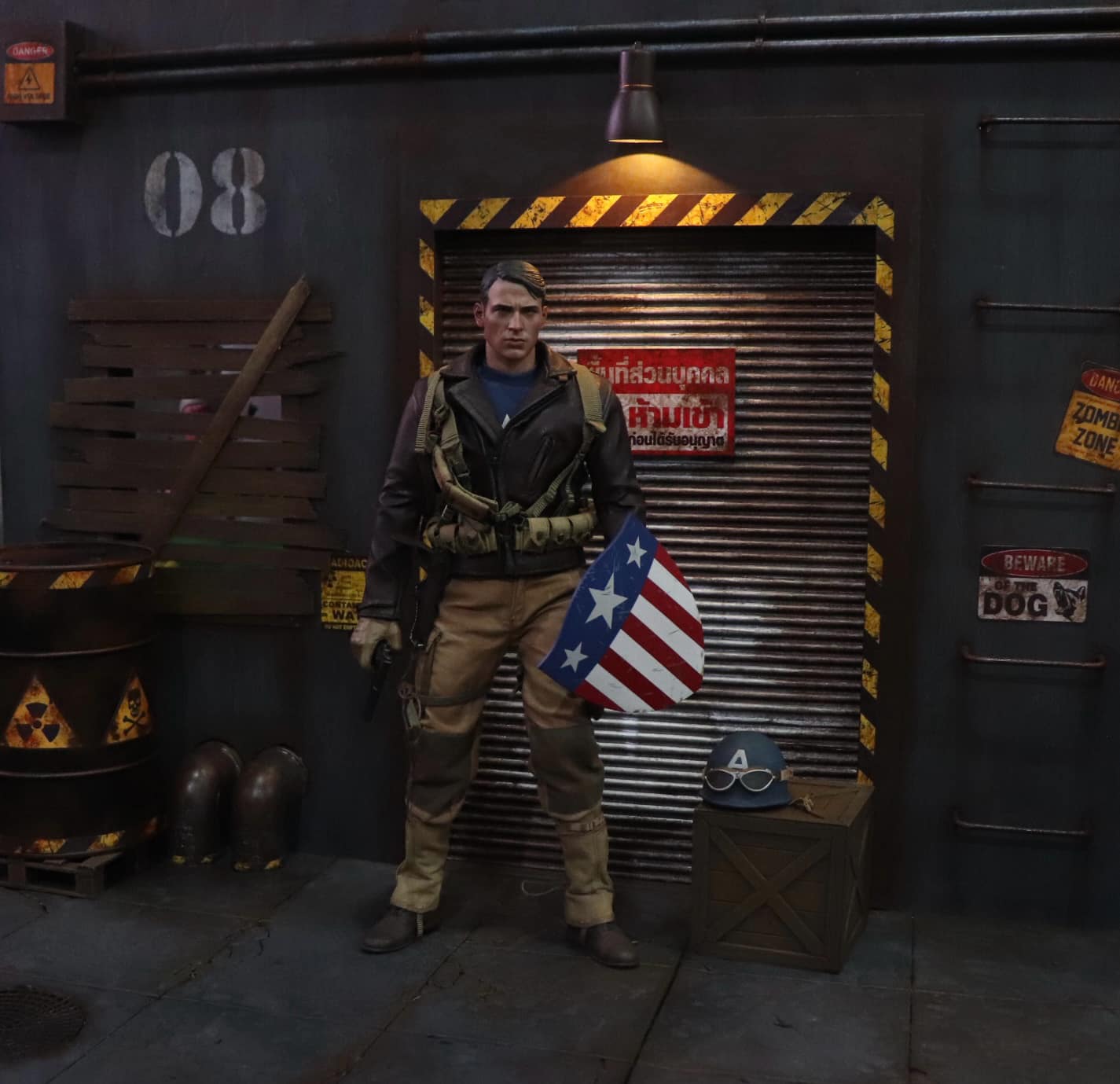 [สั่งจอง] ฉากโกดังร้างหมายเลข 8 สเกล 1:6 (ไม่รวมฟิกเกอร์ในภาพโปรโมท)