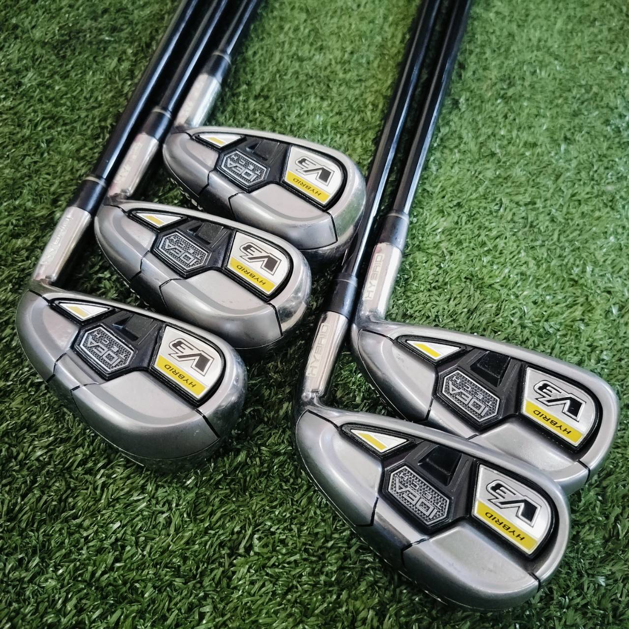 ชุดเหล็ก HYBRID ทั้งชุด!!! Adams Idea Tech V3 irons ชุดเหล็กที่ตีง่ายมากๆๆ และ ตีไกลกว่าเหล็กทั่วไป ไม้กอล์ฟพรีเมี่ยมมือสอง ของแท้ By NakaraLuxurious