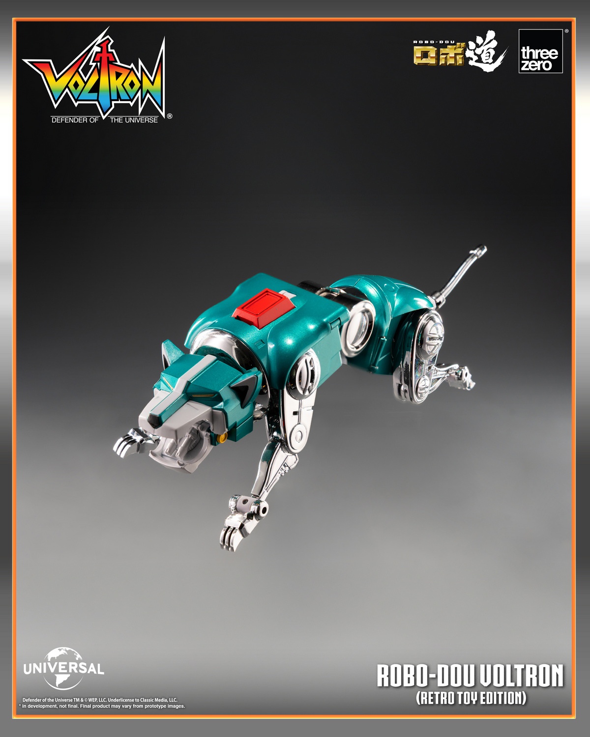 [สั่งจอง]Threezero 3Z09470W0 : ROBO-DOU Voltron (Retro Toy Edition)
