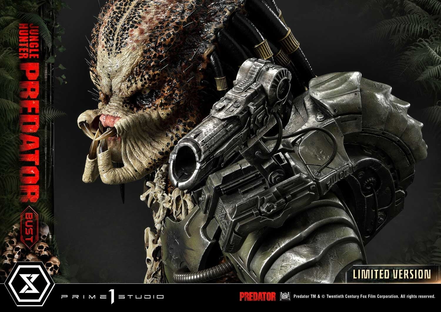 [สั่งจอง]Prime 1 Studio 1/3 : Jungle Hunter Predator Bust (Predator 1987)