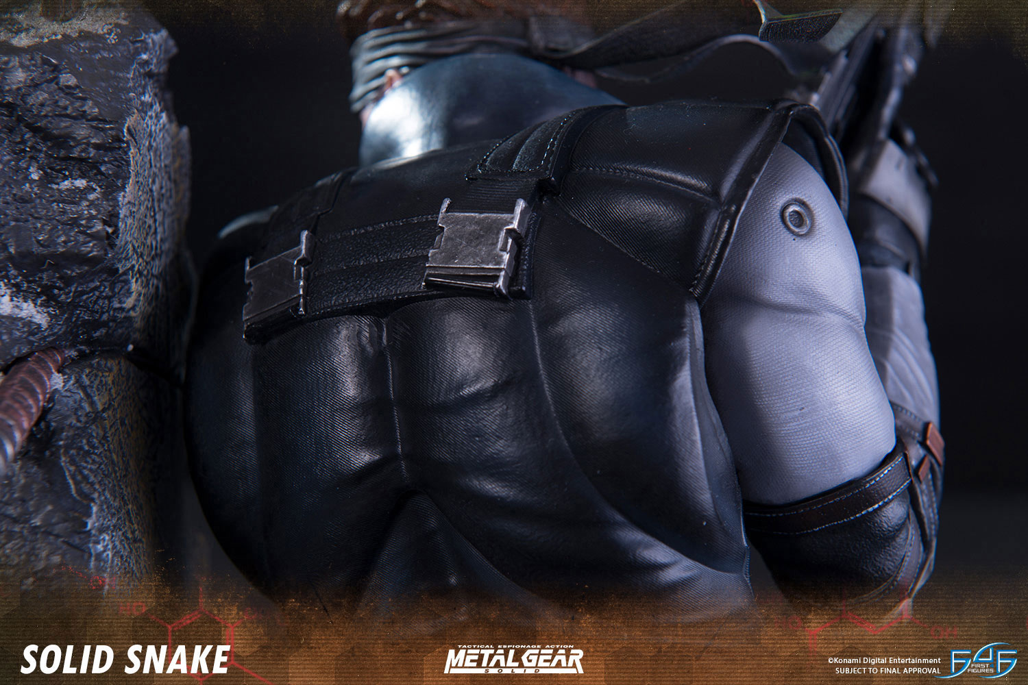 [สั่งจอง] First 4 Figures MGSSREG 17.5" : SOLID SNAKE (Regular Ver.)