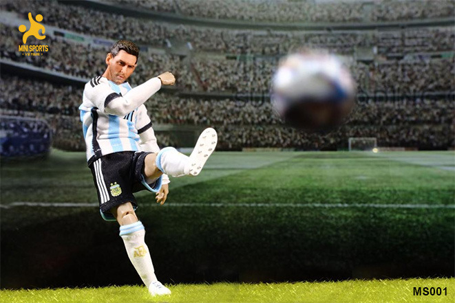 [พร้อมส่ง] Mini Sports MS001 1/12 : Football Player - Messi [Reissue]