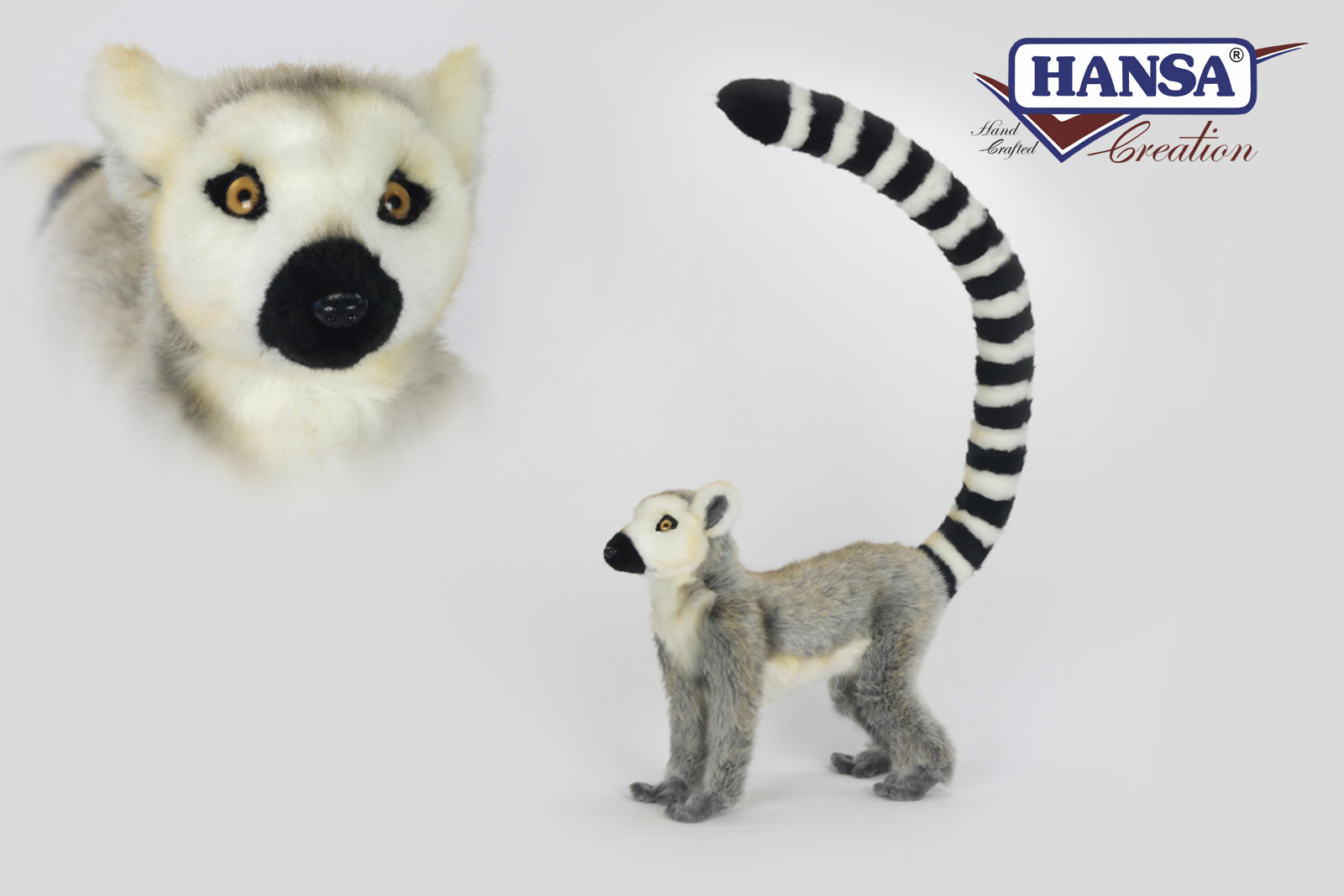 6854 Lemur Standing 48 cm.L