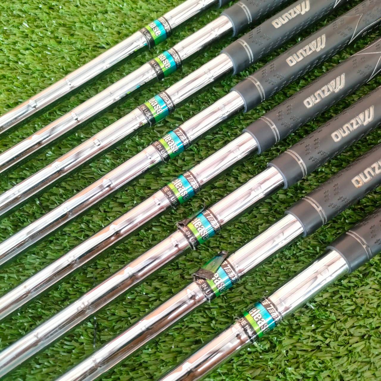 ชุดเหล็ก MIZUNO TZOID COMP CT มีเหล็ก 3 - 9 เเละ PW SW *ขาดเหล็ก 5* ก้าน RELEASE FLEX R สภาพสวยเดิมทั้งชุด ตีดี ตีง่าย อิมแพคแน่น!! ไม้กอล์ฟมือสอง ของแท้ BY NakaraLuxurious