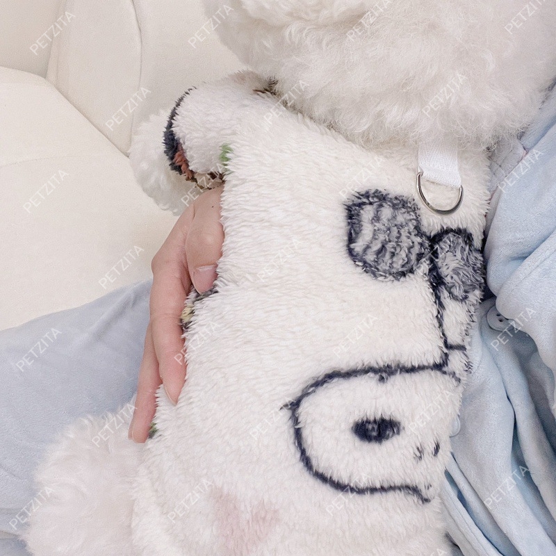 🇹🇭พร้อมส่ง🇹🇭 🐶🐕 เสื้อผ้าสำลีขนปุยนุ่มนิ่ม สำหรับ สุนัขพันธุ์กลาง ถึง หมาใหญ่