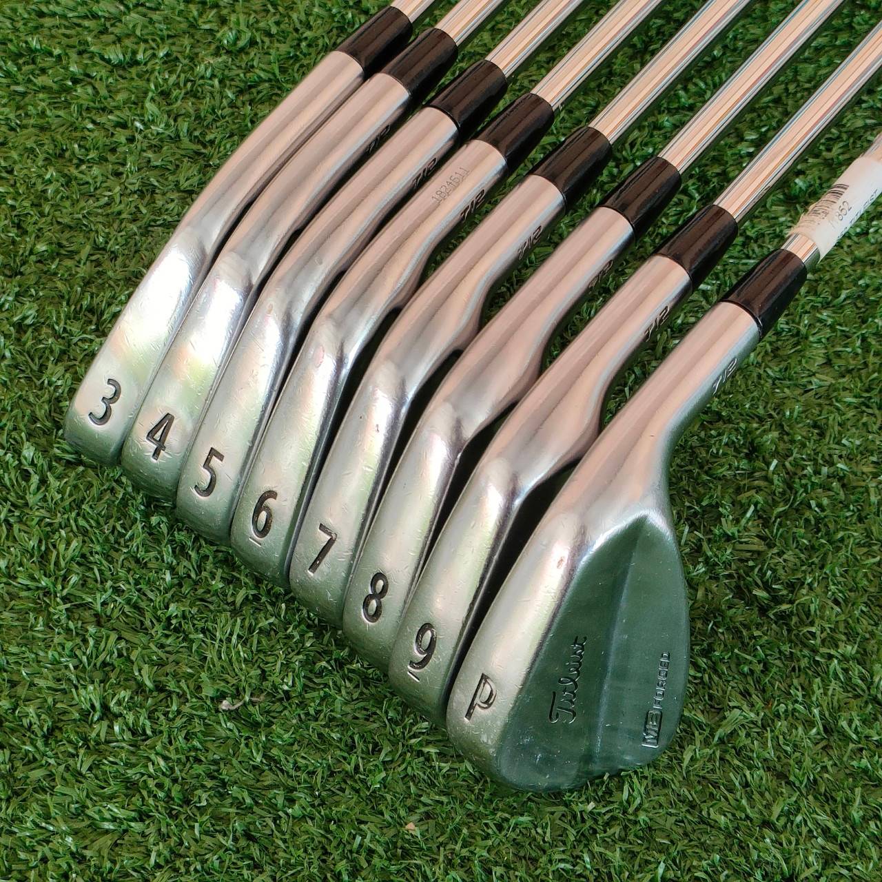 ชุดเหล็ก TITLELIST MB FORGED รุ่น 712 มีเหล็ก 3-9 เเละ PW ก้าน DYNAMIC GOLD FLEX R300 เหล็ก Muscle Back ที่น่าตีที่สุด