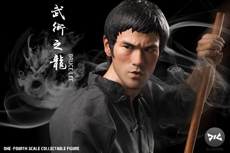 [สั่งจอง]DJ-CUSTOM DJ-14002 1/4 Bruce Lee Kungfu suit (Raptors Edition)