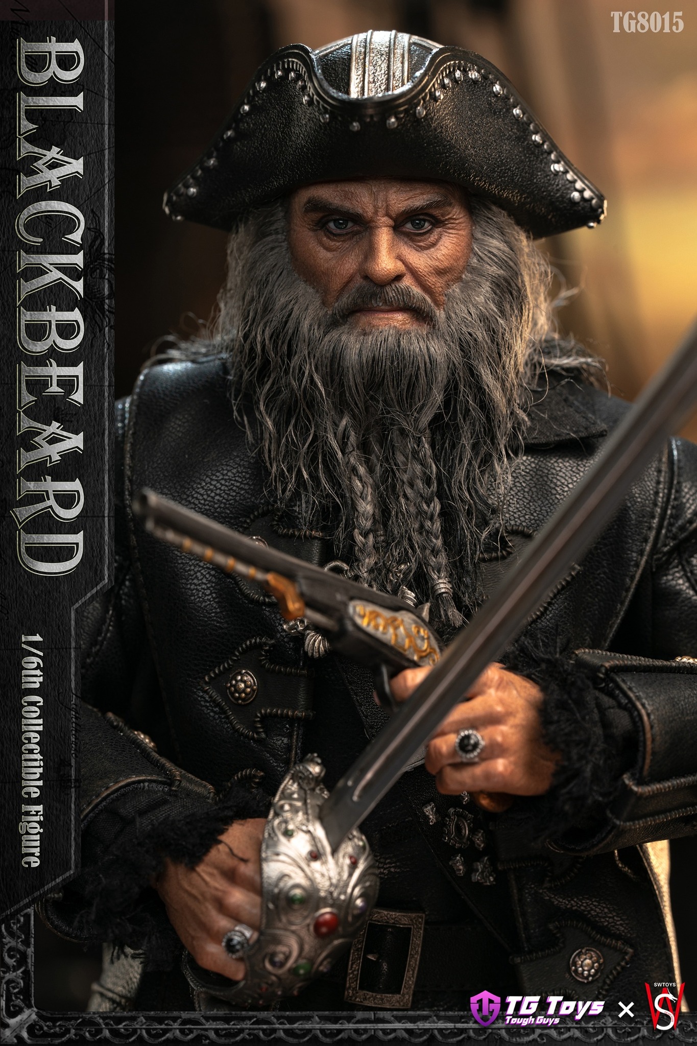[สั่งจอง] TGTOYS×SWTOYS TG8015 1/6 : Blackbeard