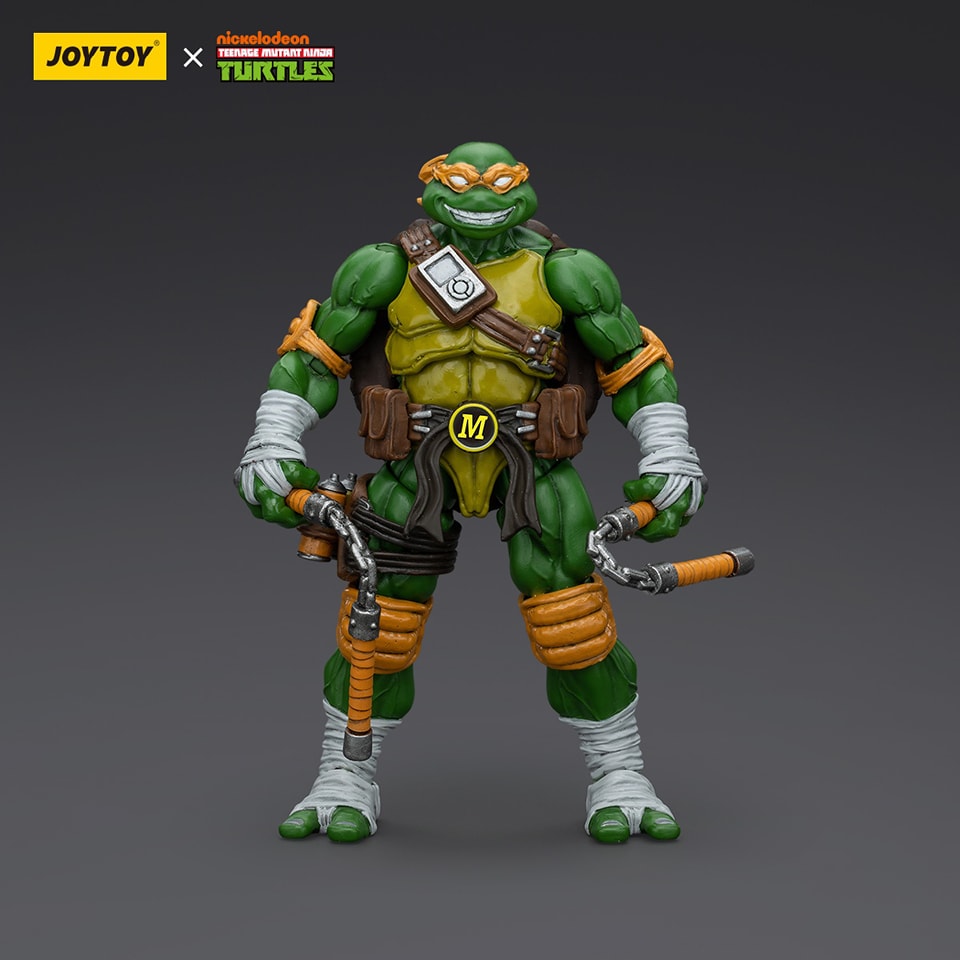 [พร้อมส่ง] "Joytoy 1/18 : TMNT Michelangelo JT6144"
