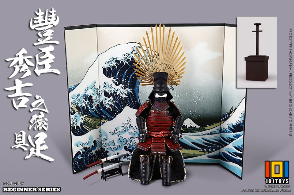 [สั่งจอง] 101TOYS 1/6 BEGINNER SERIES APE - Toyotomi Hideyoshi