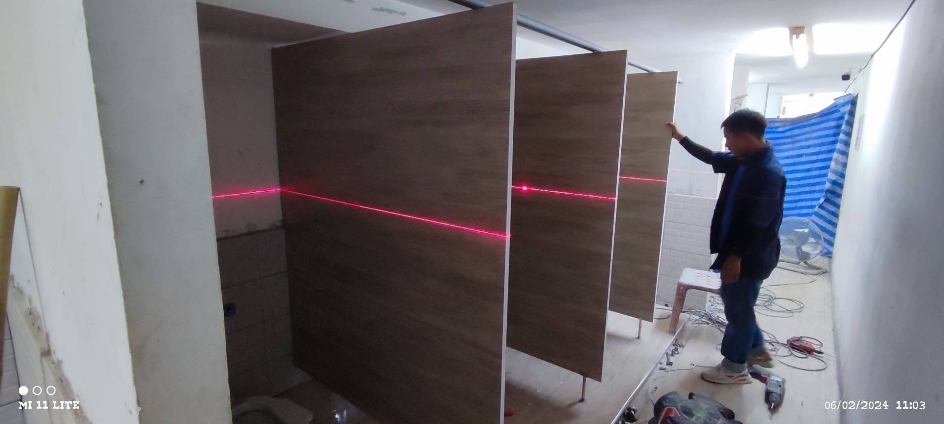 ปรับปรุงห้องน้ำโรงงานโดนัท NK